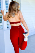 Sculpt Leggings - Ruby
